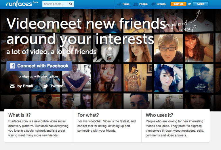runfaces.com The New Social Discovery Platform