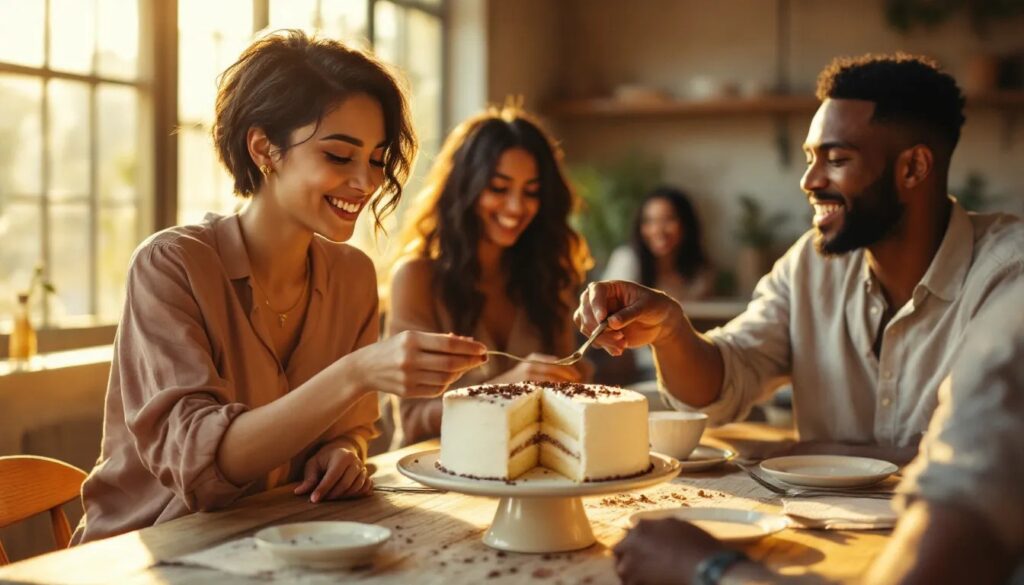 Celebration Angel Food Cake Celebration Angel Food Cake