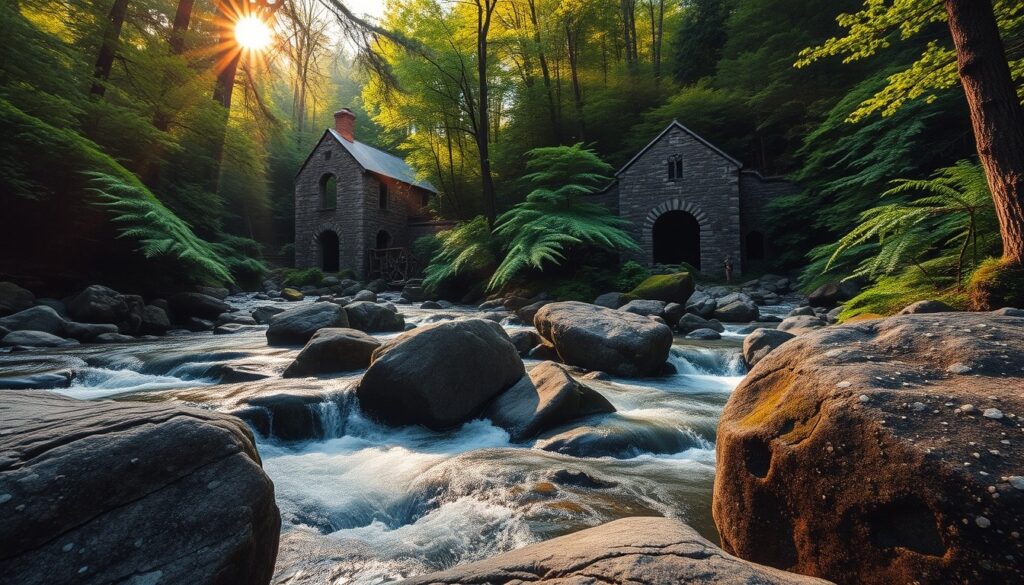 Sweetwater Creek Red Top Trail & Mill Ruins - Sweetwater Creek hiking trail Atlanta Scenic Photography
