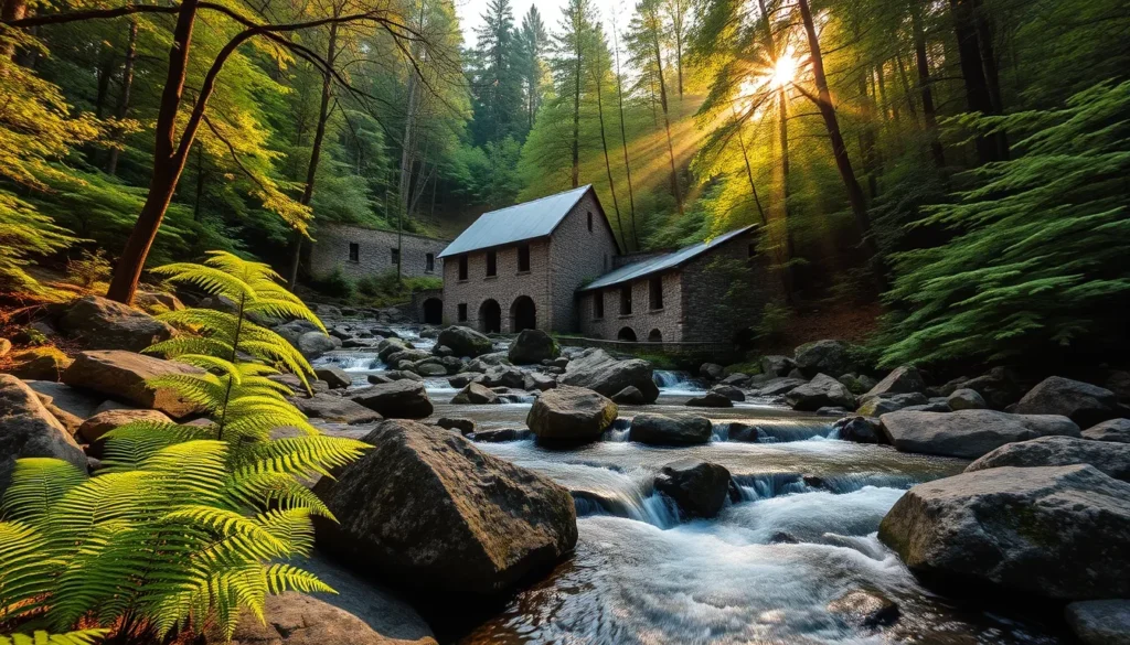 Sweetwater Creek Red Top Trail & Historic Mill Ruins - Sweetwater Creek hiking trail Atlanta Scenic Photography