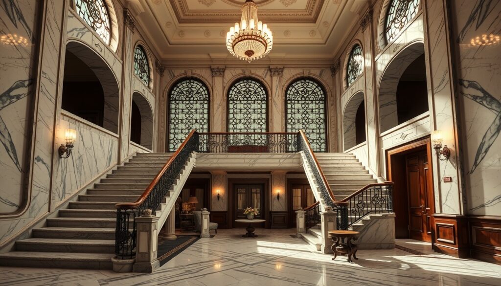The Candler Hotel Marble Hall: Atlanta Architecture Guide - The Candler Hotel Marble Hall Editorial Photography for Atlanta Life Magazine